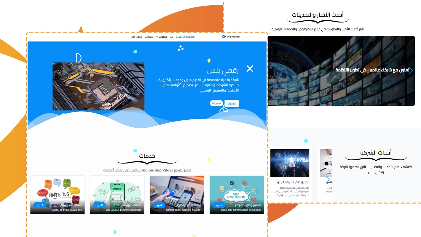واجهتك أنشئ موقعك الآن مجانًا... فقط بالإجابة على بعض الأسئلة البسيطة!